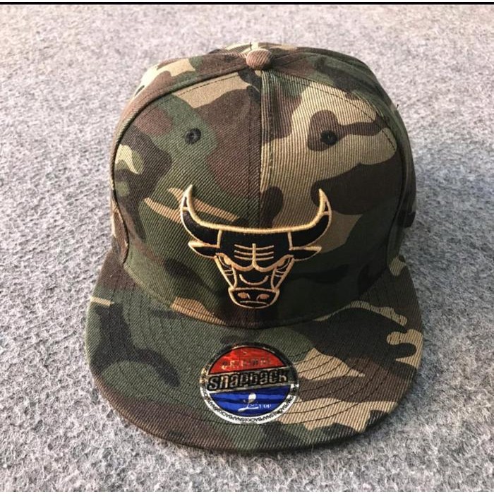 ORIGINAL TOPI SNAPBACK CAPS BANTENG CAMO READY STOCK