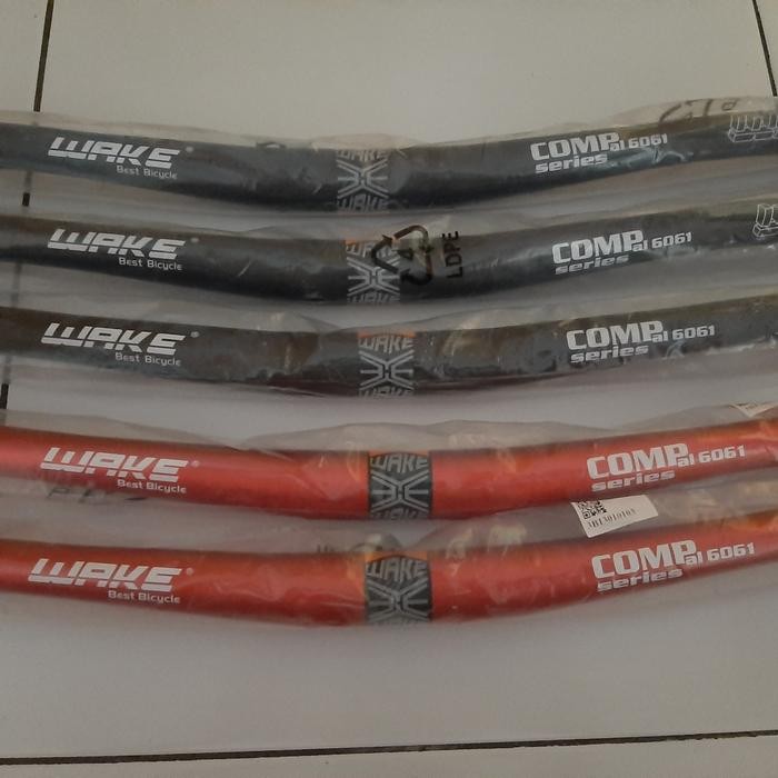 HANDLEBAR SETANG WAKE 780MM FLAT HANDLEBAR WAKE SPORTY ORIGINAL QUALITY