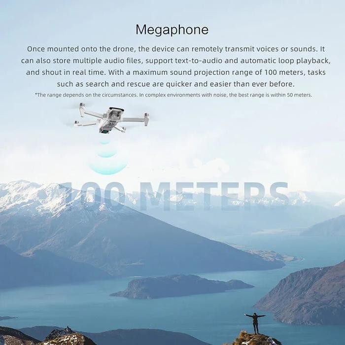 Original Fimi X8 Se 2022 V2 Megaphone