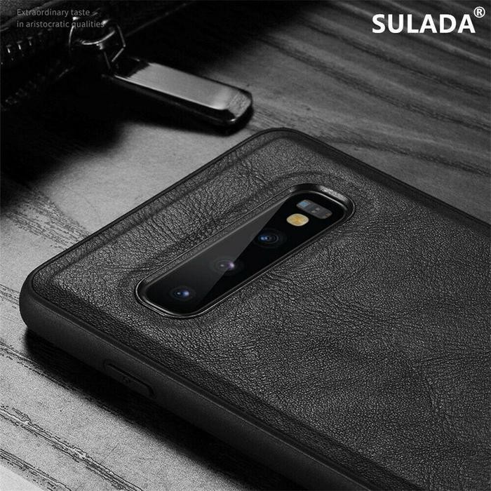 Huawei Nova 5T Sulada Leather Original Hard Case Kulit Silicone Tpu