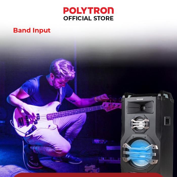 Tersedia Polytron Pts 12Kf15 Speaker Portable Bluetooth Original
