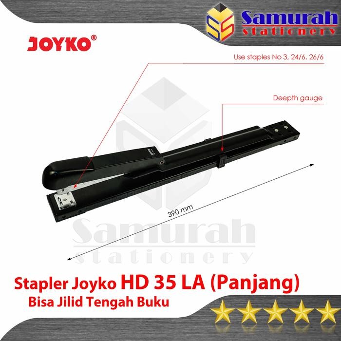 

ID STAPLER JOYKO HD 35LA PANJANG / MESIN STAPLES JILID TENGAH HD35 LA