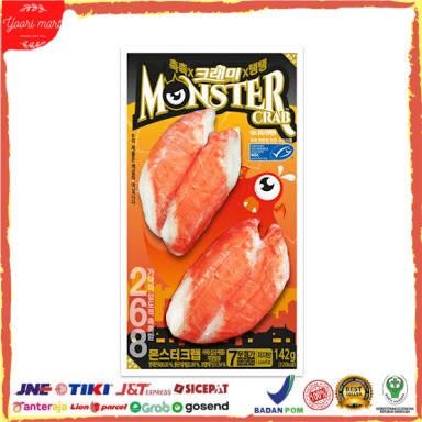 

hansung monster crab 142gr surimi kepiting korea stok terbatas