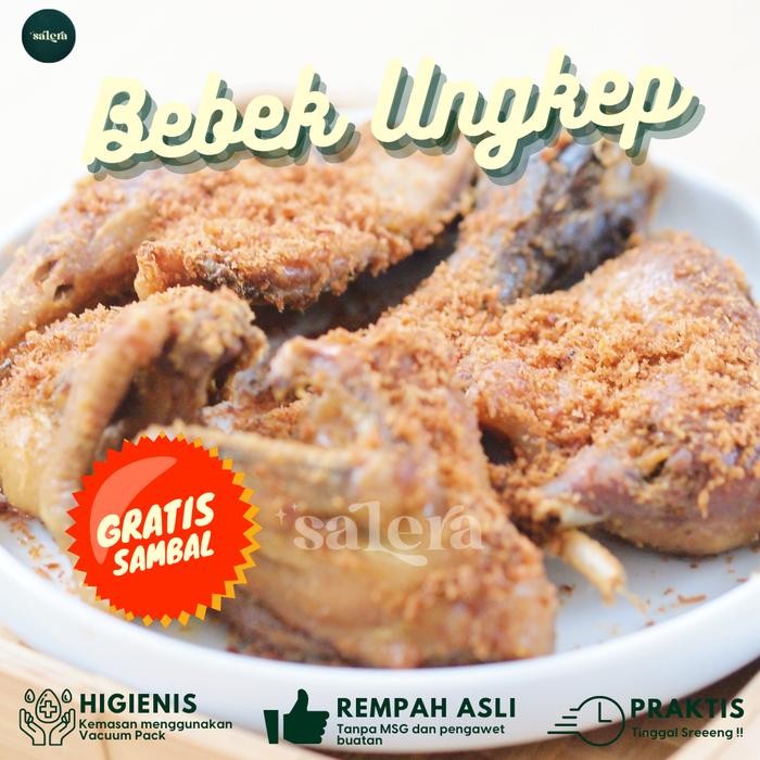 

bebek ungkep bumbu kuning lembut vakum 1 ekor - siap goreng praktis stok terbatas