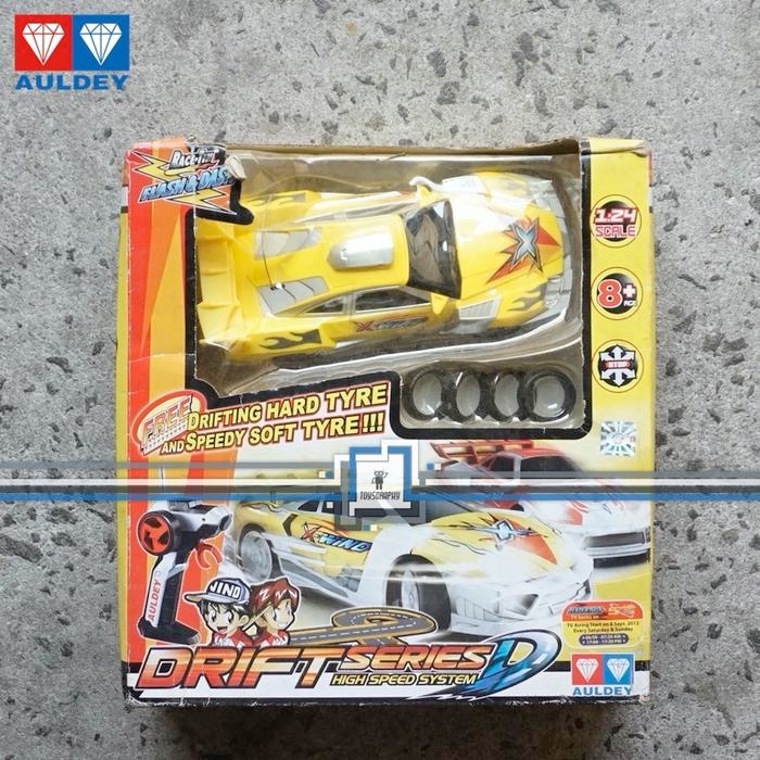 RC Drift Auldey Race tin Flash & Dash Drift Series Remote Car