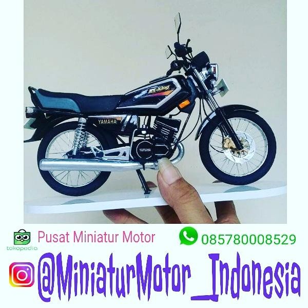 Diecast Miniatur motor RX king Handmade