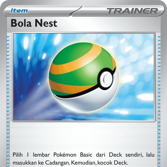 8KHY Pokemon Tcg Indonesia - Bola Nest