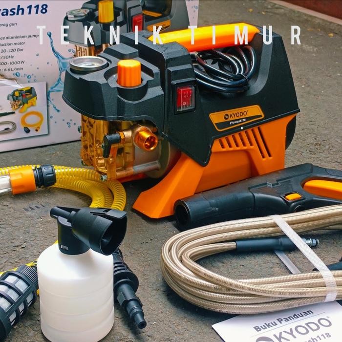Mesin Steam Ac Mobil Motor KYODO Japan Jet Cleaner Kyodo Prowash 118