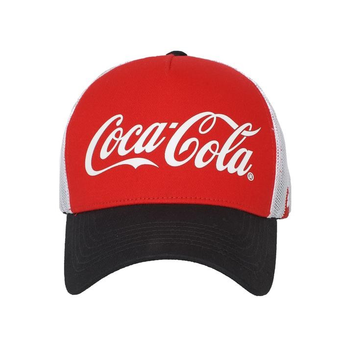 ORIGINAL Kalibre Topi Coca-Cola Red-Black 940110611 READY STOCK