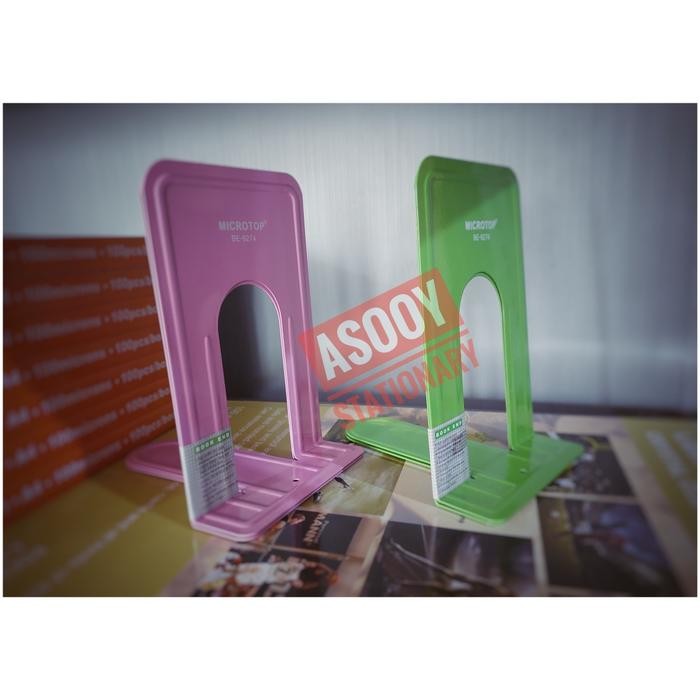 

Promo Book End 7.5 Inch - Sandaran / Penyangga Buku