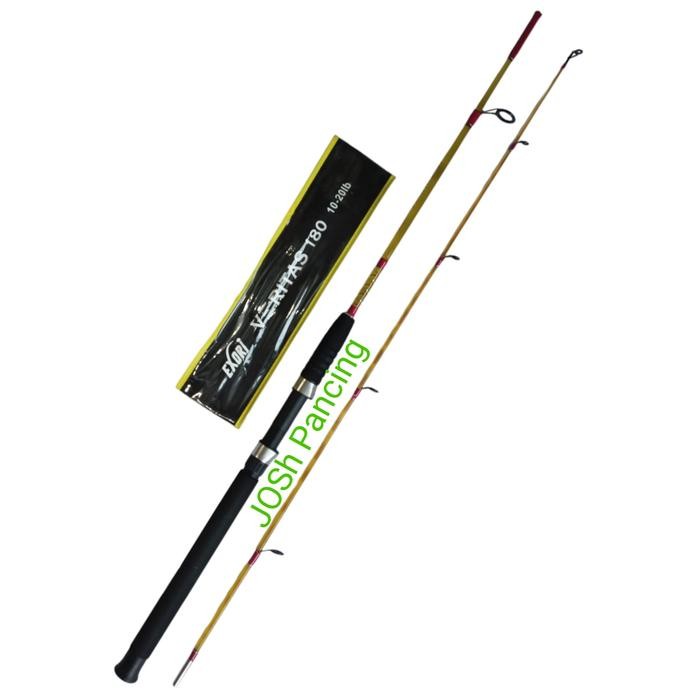 Joran Pancing Exori Veritas 120 135 150 165 180 Fiber Solid Transparan Lentur Kuat Free Pipa