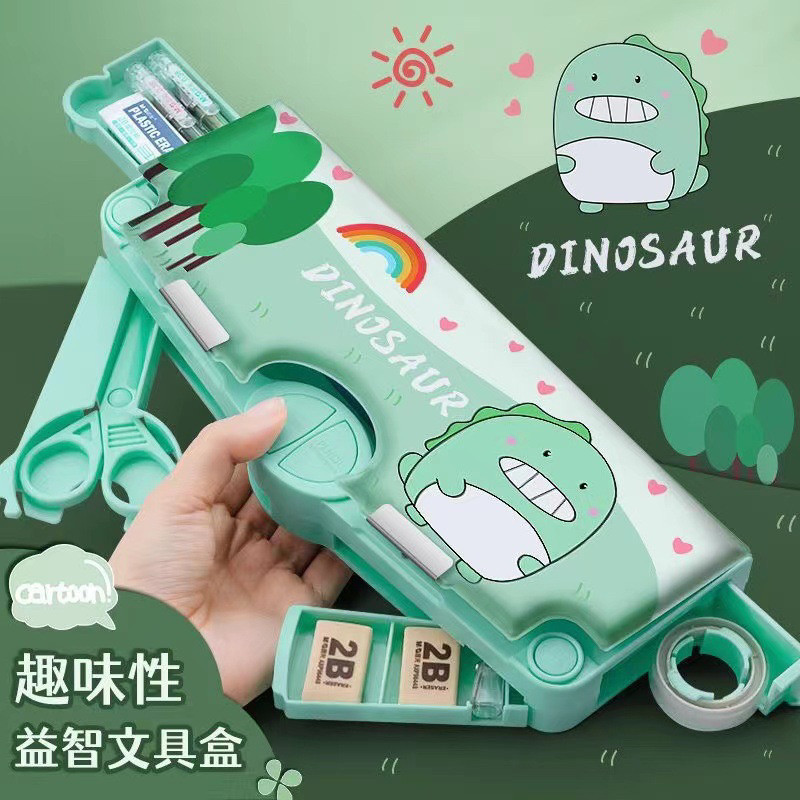 

Tempat Pensil Kotak Pencil Karakter Pen Bag Dasgrip 3D Tas Pena Kartun Lucu Stationery Kids Cowo Kontak Pengsil Karakter Alat Sekolah Kuromi Kotak Pensil Multifungsi Lengkap Peruncing Gunting Isolasi Penghapus Penggaris