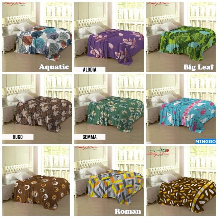 Turu Boss - Lady Rose - Selimut Bulu (160X200) Pilihan