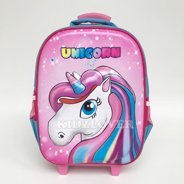 Converrse Exsport - Tas 3D Timbul Koper Ransel Anak Sekolah Sd/Tk Dorong Anak Perempuan / Tas Anak