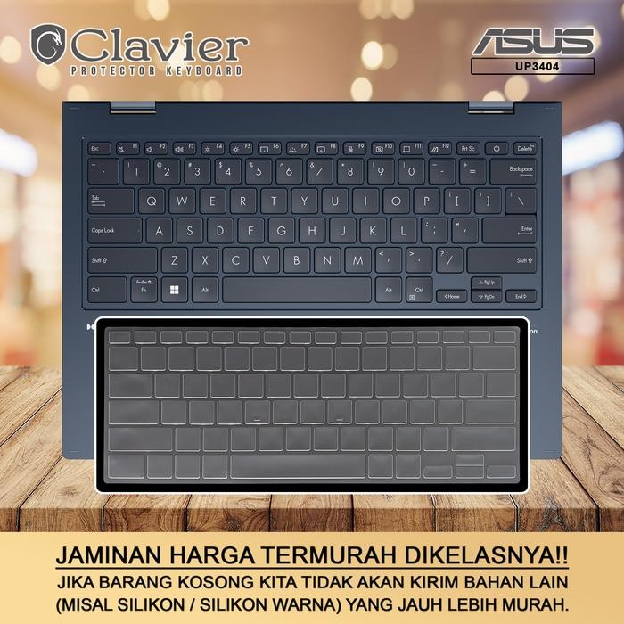 TERSEDIA KEYBOARD PROTECTOR ASUS ZENBOOK 14 FLIP UP3404 SERIES