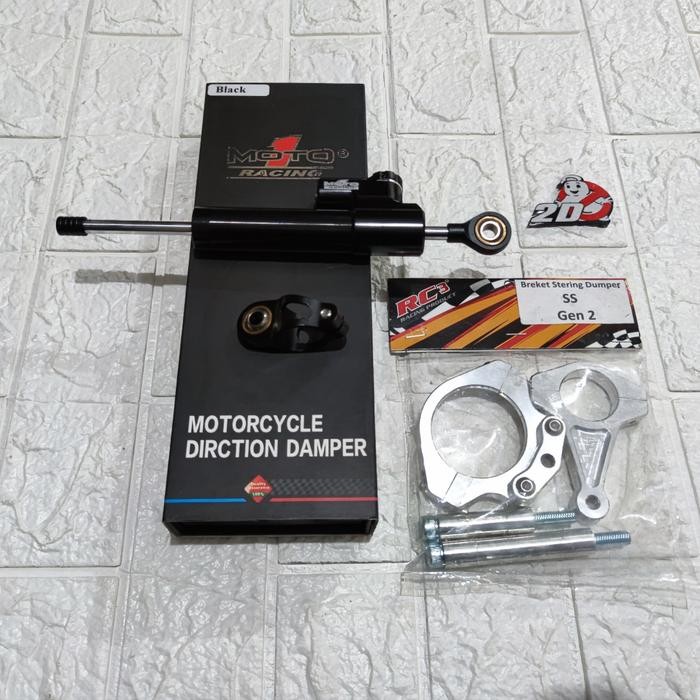 steering stering dumper damper stabiliser stang moto 1 ninja r ss rr