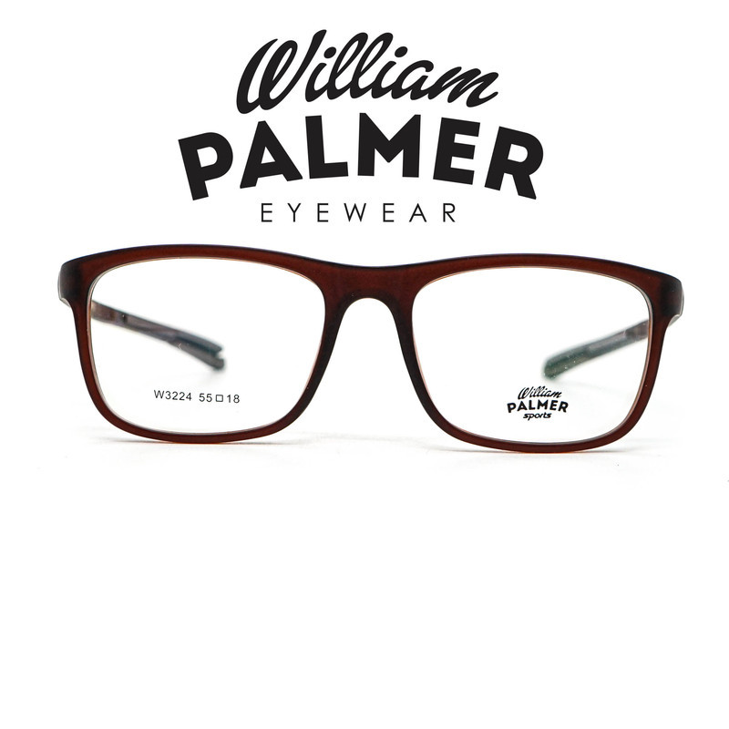 William Palmer Kacamata Pria Wanita Sport 3224 C14 Brown