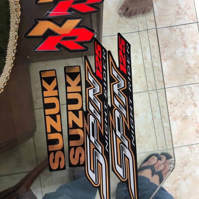 Striping Spin 125 NR pertama Tahun 2008