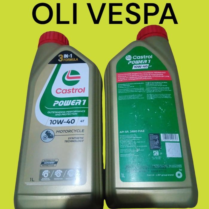 Oli Mesin Vespa Matic Merk Castrol