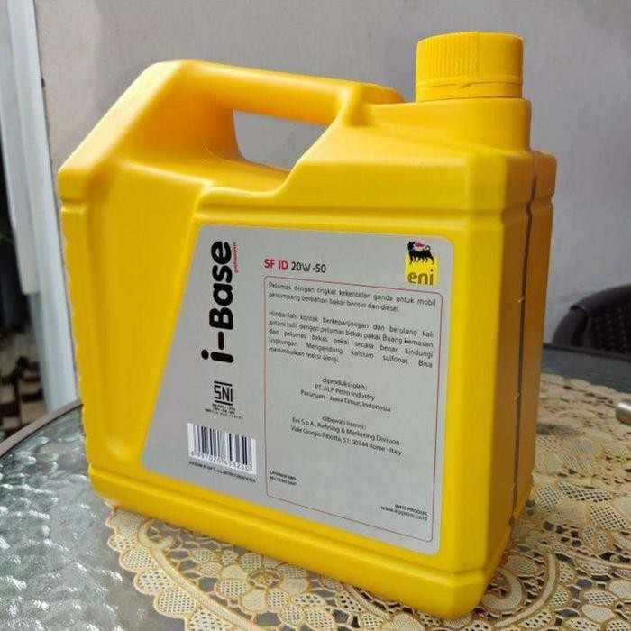 Oli Eni Agip I-Base SF ID 20W-50 API SF/CC 4L