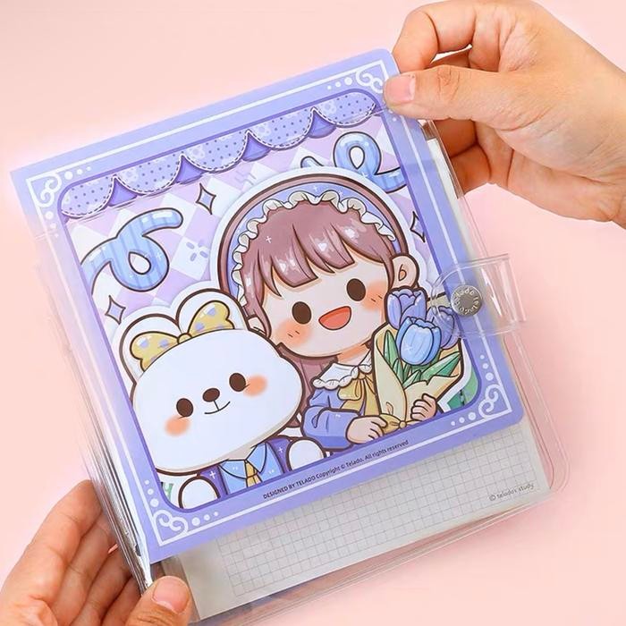 

Buku Binder Diary Dodogirl Isi 80 Lembar Free 4 Stiker Tld95 Kertas Foto Paper Stationery