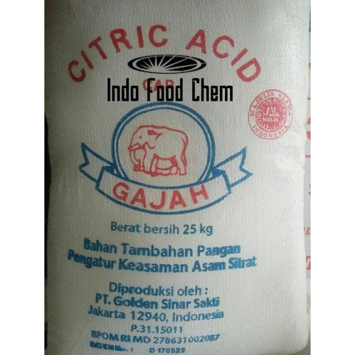 

IGIH- Citrid Acid Monohydrate Cap Gajah