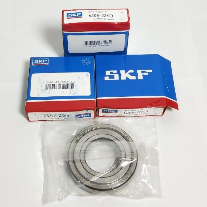 Bearing 6208Zz C3 Skf Tutup Besi 6208 2Z Zz