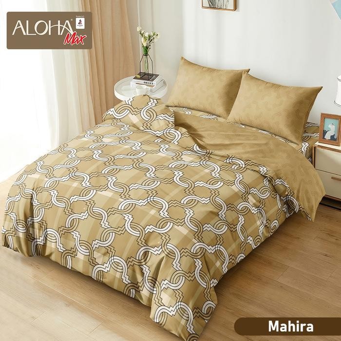 satu set bed cover 180x200 aloha / bed cover set aloha uk 180x200