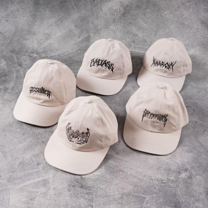 Topi 6 Panel Distro Motif Bordir