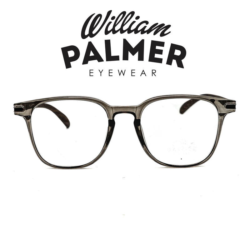William Palmer Kacamata Pria Wanita Shell 86015 Brown