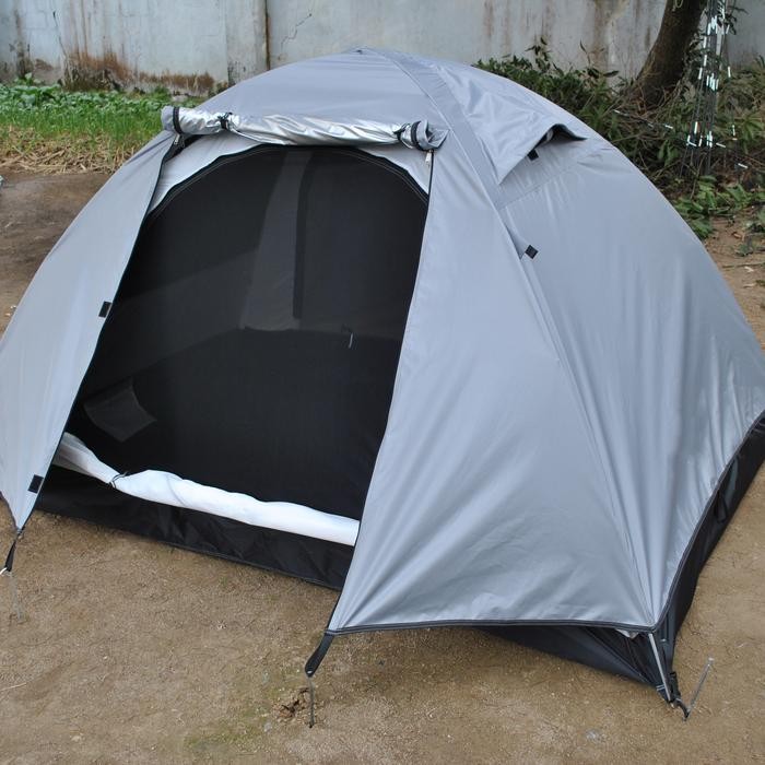 Durable 4 Season 2 Person tent,Sunscreen 2 person Backpacking Tent, CZX-745 Camping Tent,Double