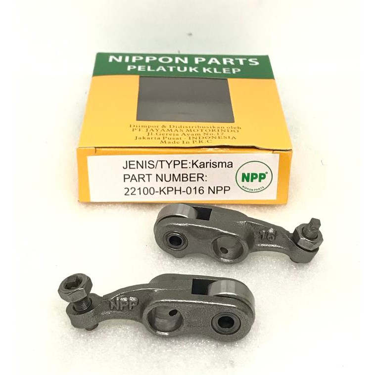 PLATUK KLEP SET ROKER ROCKER ARM TEMPLAR VALVE KHARISMA SUPRA X 125