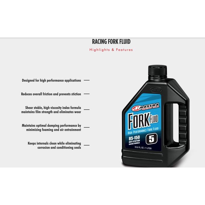 Maxima Racing Fork Fluid 5WT / ORIGINAL Oli Suspensi MAXIMA