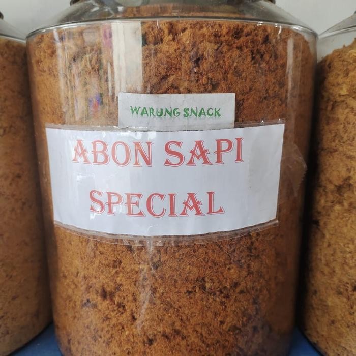 

Baru Abon Sapi Spesial Cap Asli 250Gr - Daging Sapi Pilihan Halal