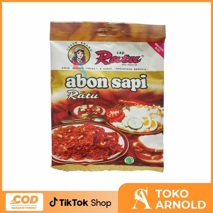 

Baru Abon Sapi Cap Ratu 90Gr 1 Pack Isi 10 Sachets