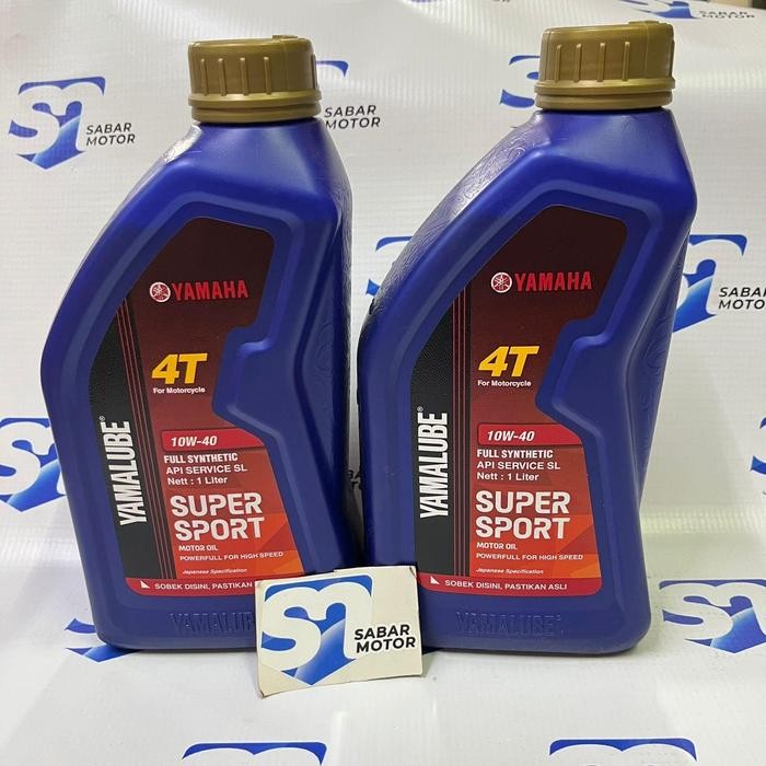 Oli Motor Yamalube Super Sport 1L / Oli Yamalube Super Sport 10W-40 1L