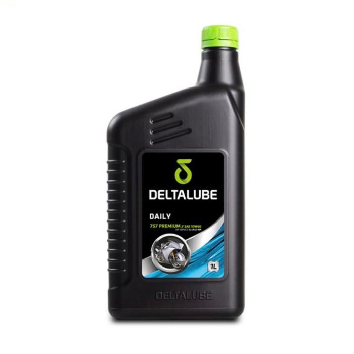 OLI MESIN MOTOR 4T DELTALUBE DAILY 1 LITER 10W 40 ORIGINAL