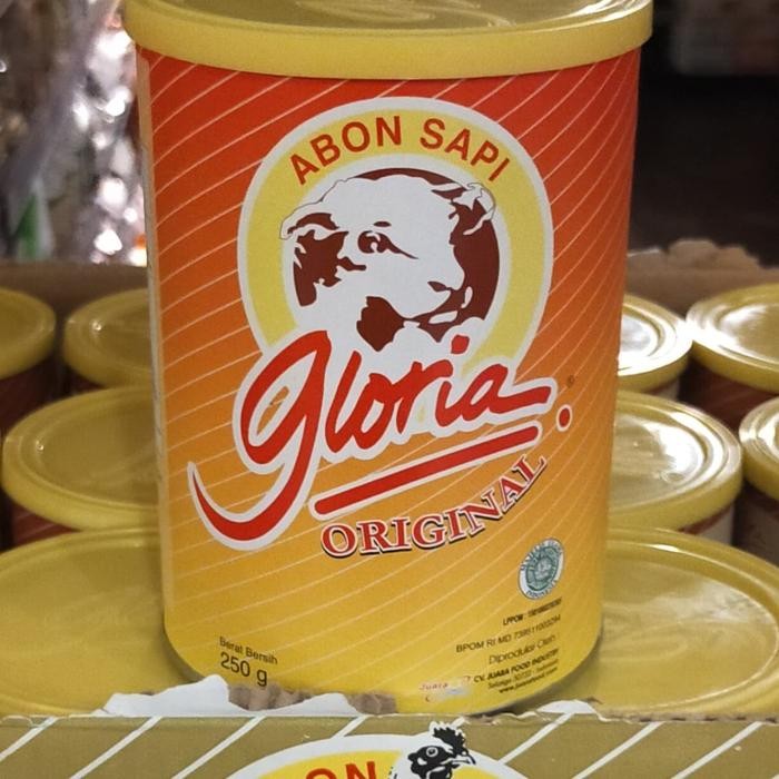 

Gloria Abon Sapi Original Can 250Gr