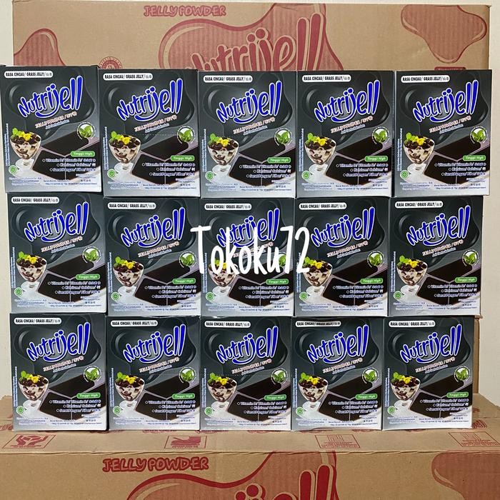 

LEZAT- Nutrijell Cincau 15 Gr Perbox Isi 12 Pcs