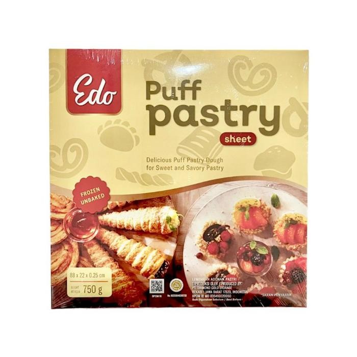 

LEZAT- Puff Pastry Edo Sheet 750Gr