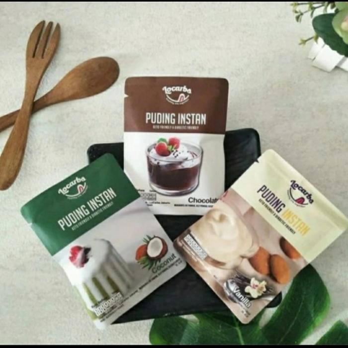 

LEZAT- Puding Keto-Puding Low Carb & Sugar Free