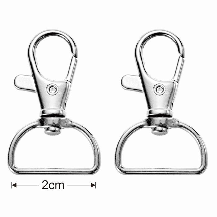 

promo cantelan pengait besi gantungan tali id card 2 cm - 100 pcs