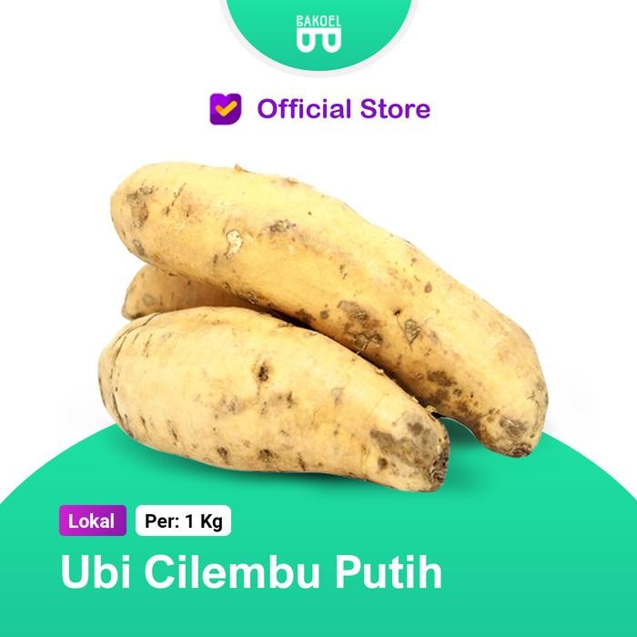 

NATURE- Ubi Cilembu Putih 1Kg Fresh Kualitas Premium
