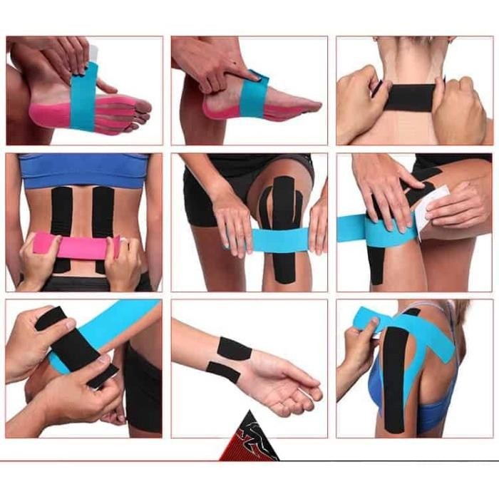 Kinesio Tape Kinesiology Taping Koyo Obat Atlit Athlete Tape Kode 782