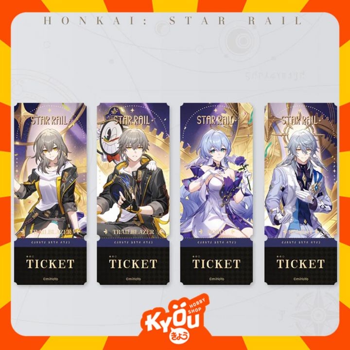 

Robin - Sunday - Caelus - Stelle Autumn Festival Series Laser Ticket - Honkai: Star Rail