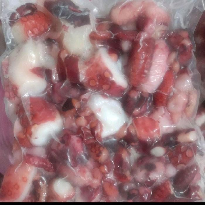 

Siap Kirim Gurita Potong / Tako Leg / Octopus Beku Bagian Leher Shopee