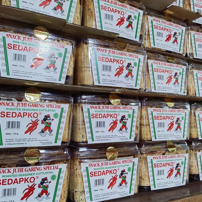 

Siap Kirim Snack Cumi Juhi Kering Sedapko 175gr - Camilan Sotong Shopee