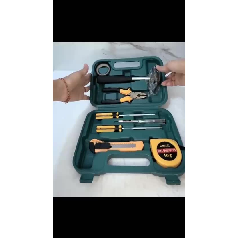 { OMG } SET ALAT PERKAKAS TUKANG LENGKAP / ALAT PERTUKANGAN  BANGUNAN ALAT TUKANG KAYU / ALAT TUKANG