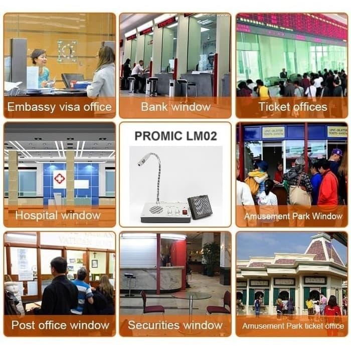 Mic Loket - Promick Lm02 - Mic 2 Arah / Mic Meja / Mic Kasir