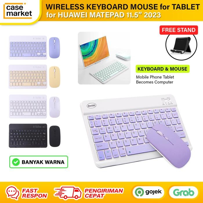 HUAWEI MATEPAD 11.5 INCH 2023 WIRELESS KEYBOARD MOUSE SET TABLET STAND